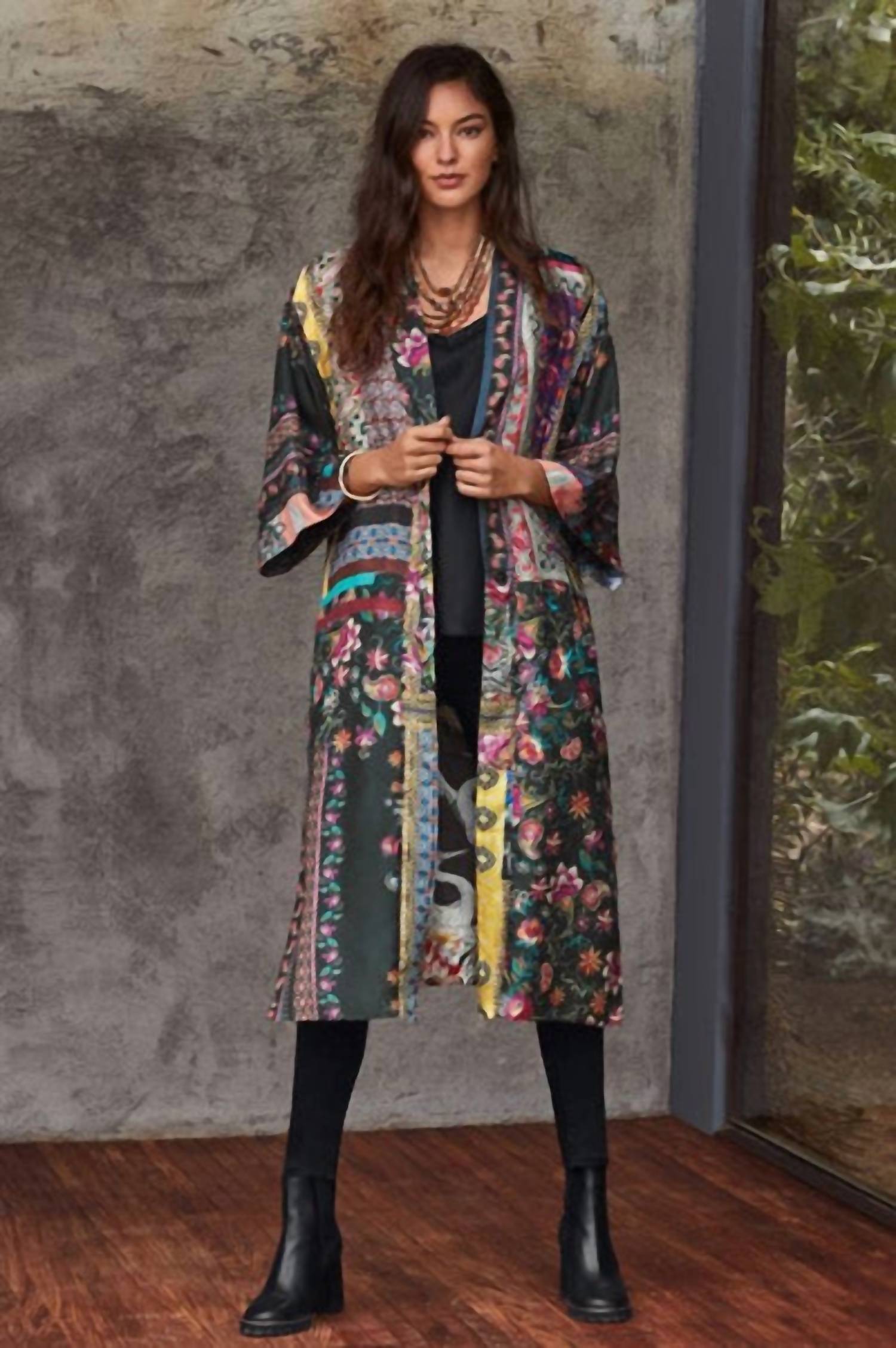 Johnny Was - Janice Gabrielle Kim Reversible Silk Jacket