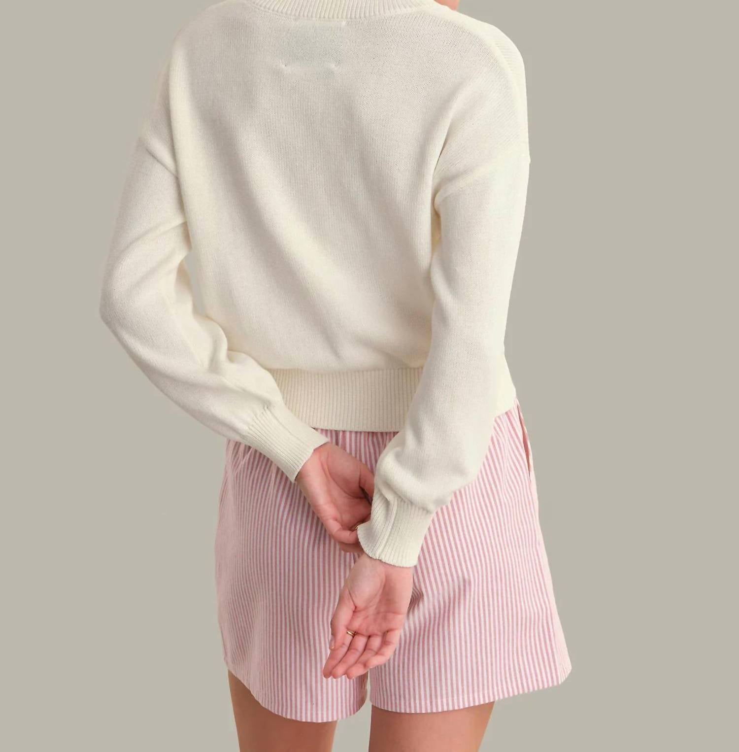 525 America - Clover Market Graphic Cotton Sweater
