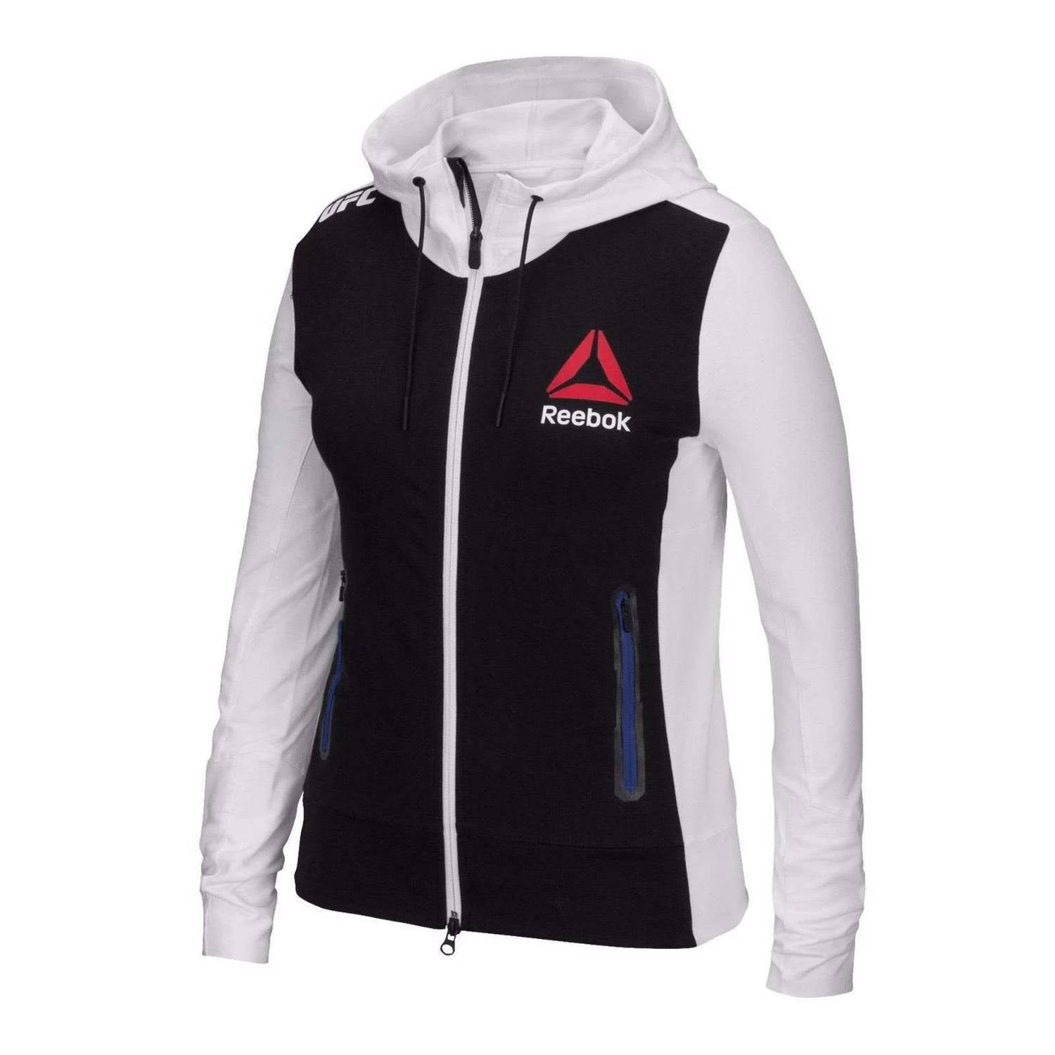 Reebok - Women's Ufc Fighter Knit Full-zip Hoodie