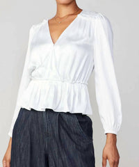 Current Air - Peplum Surplus Blouse