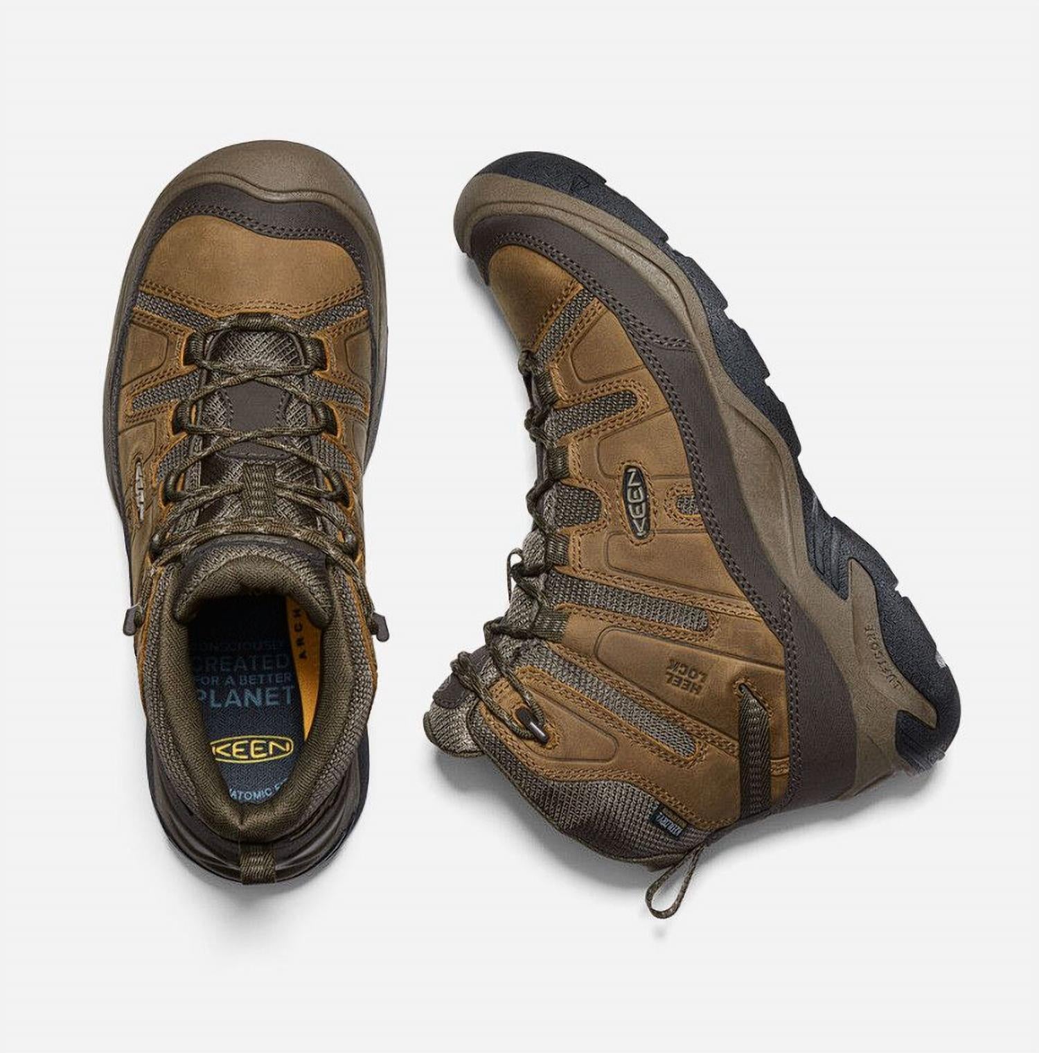 Keen - Men's Circadia Mid Waterproof Wide Boot