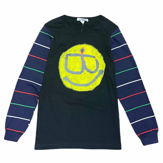 Brianwood - Men's Smiley Face Long Sleeve Tee