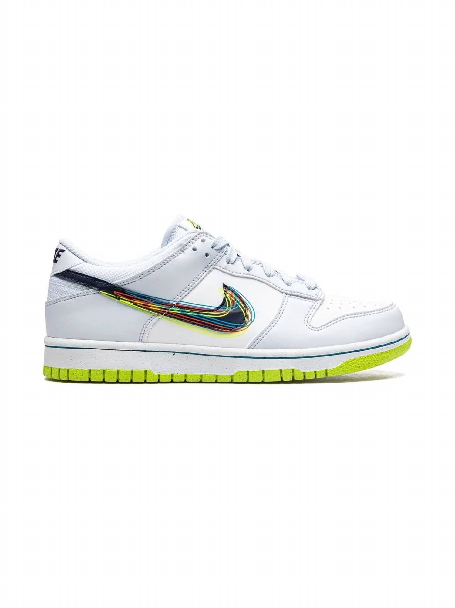 Nike - Kid's Dunk Low 3d Swoosh Sneakers