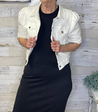 Sadie & Sage - Clear Eyes Crop Denim Jacket