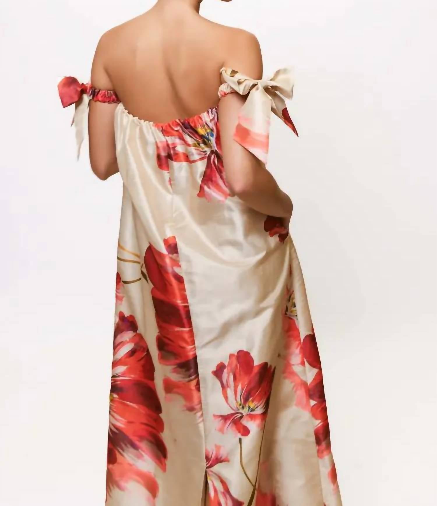 Hutch - Iris Bow Tie Maxi Dress