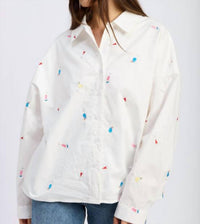 En Saison - Women's Nellie Button Up Top