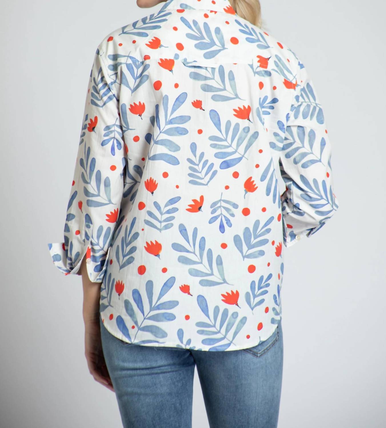 Apny - Boyfriend Button-up Shirt