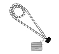 Save The Girls - Women's Double Link Chain Strap With Pouch