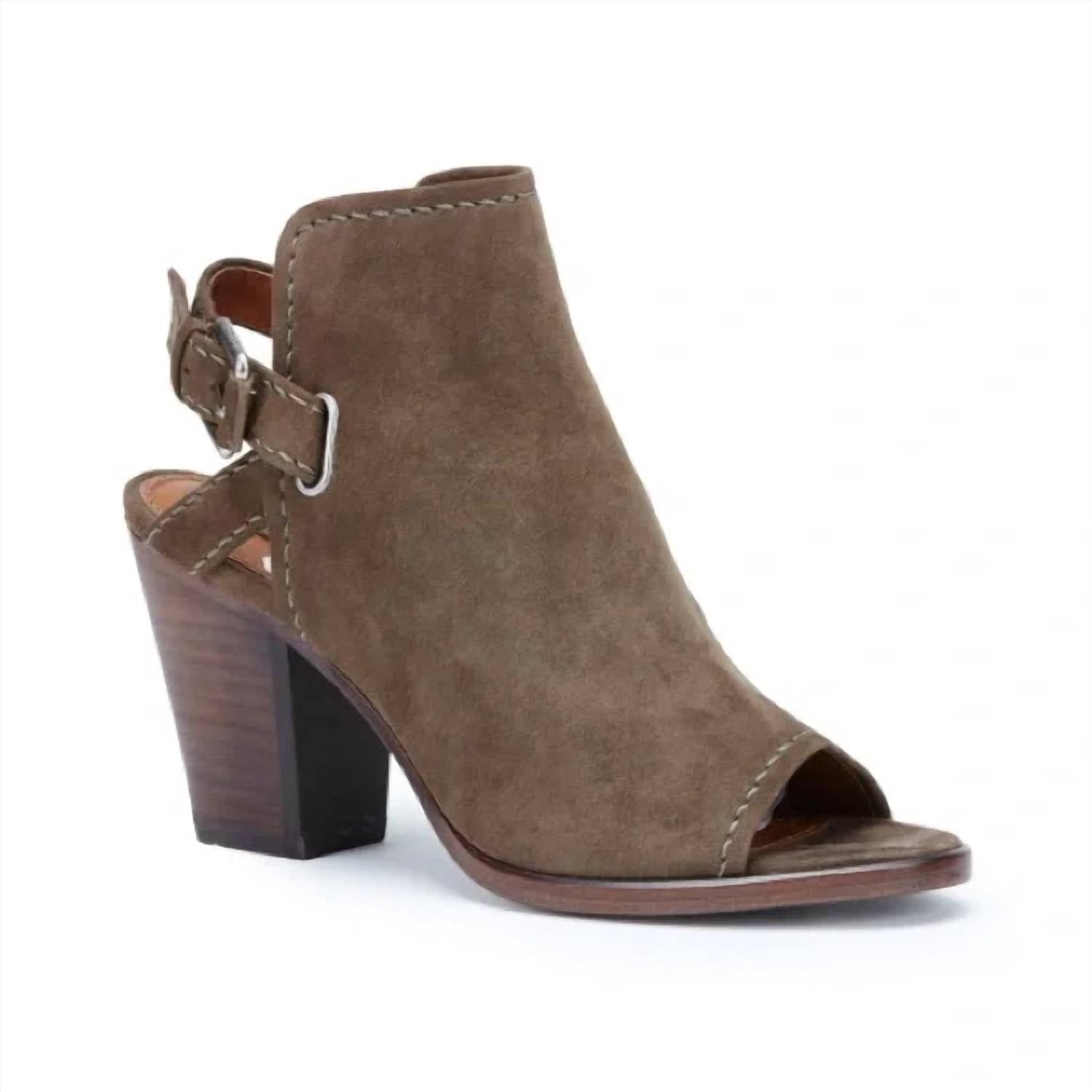 Frye - Women's Dani Shield Sling Peep Toe Heel Boot