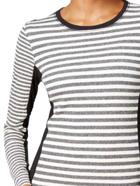 Calvin Klein - Women's Striped Thermal Top