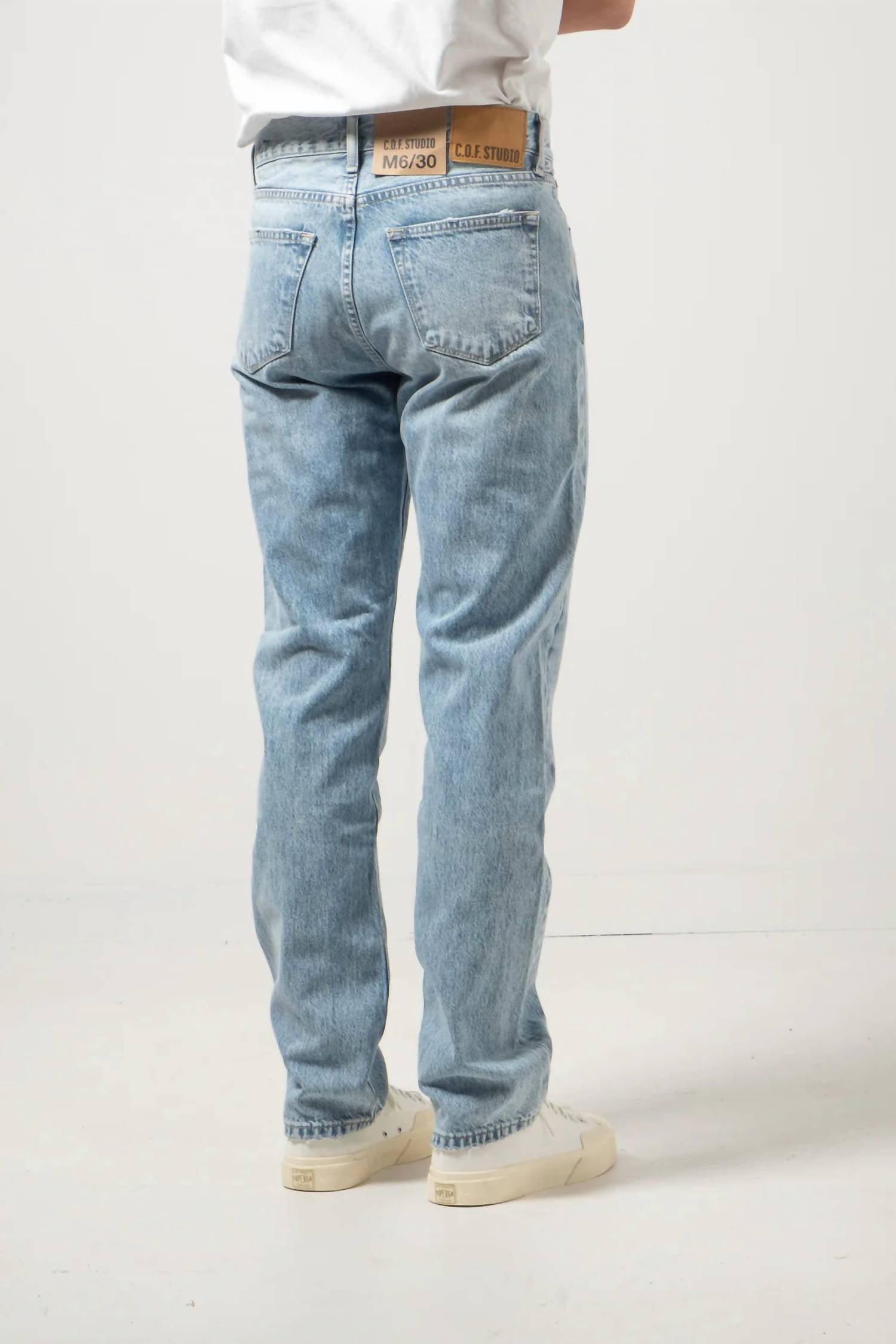 C.O.F. Studio - M6 Straight Leg Jeans