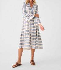 Faherty - Dream Cotton Gauze Vida Midi Dress