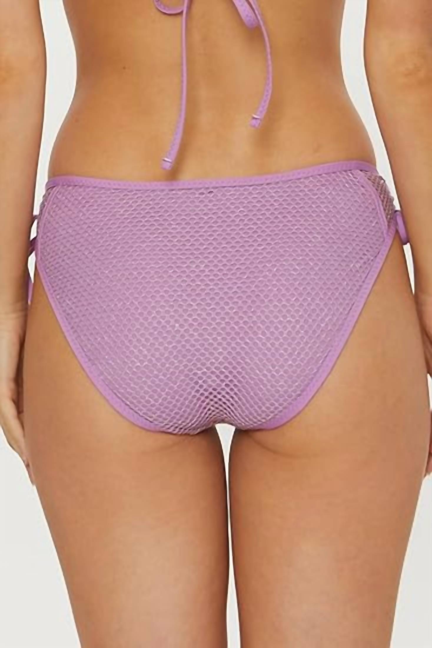Becca - Network Side Tie Hipster Bikini Bottom And Cami Bikini Top Set