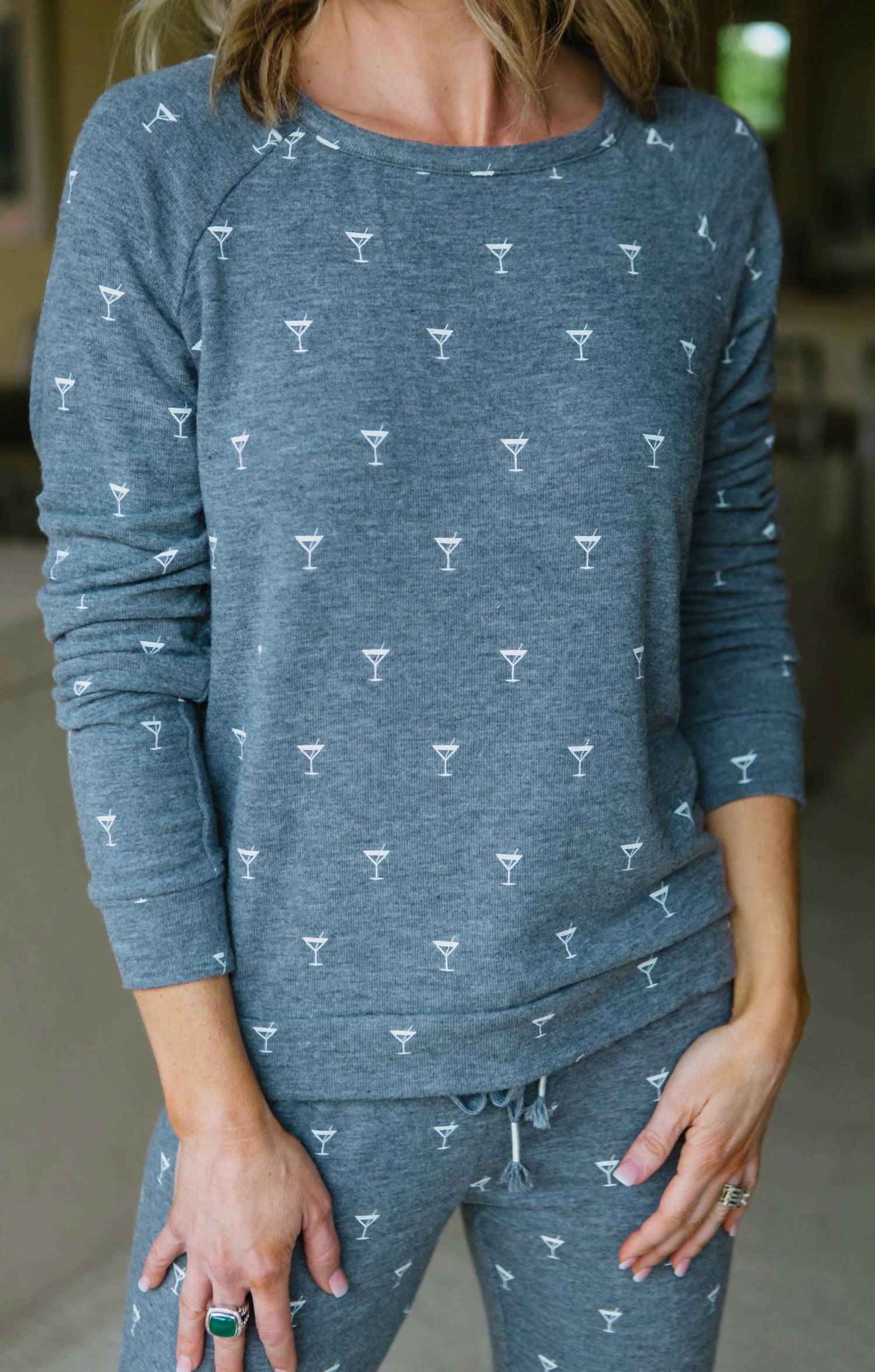 Peachy Party Long Sleeve Tee