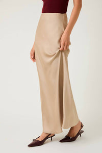 Sunday Edition - Bias Satin Maxi Skirt