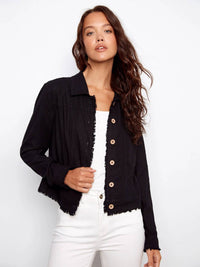 Charlie B - Linen Blend Jacket