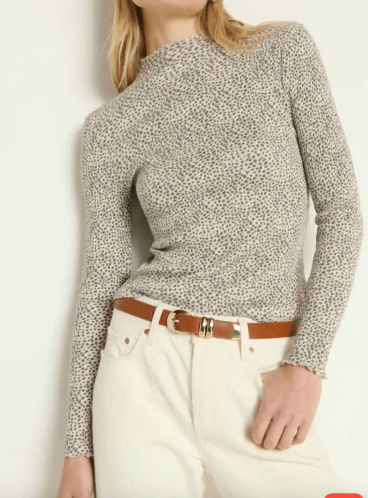 Nation Ltd - Brenna mock neck top