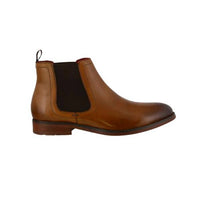 SPRING STEP SHOES Men's Brennan Leather Bootie in brown - men's boots