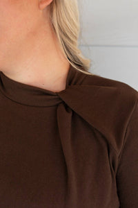 Gilli - Forget Me Knot Long Sleeve Blouse