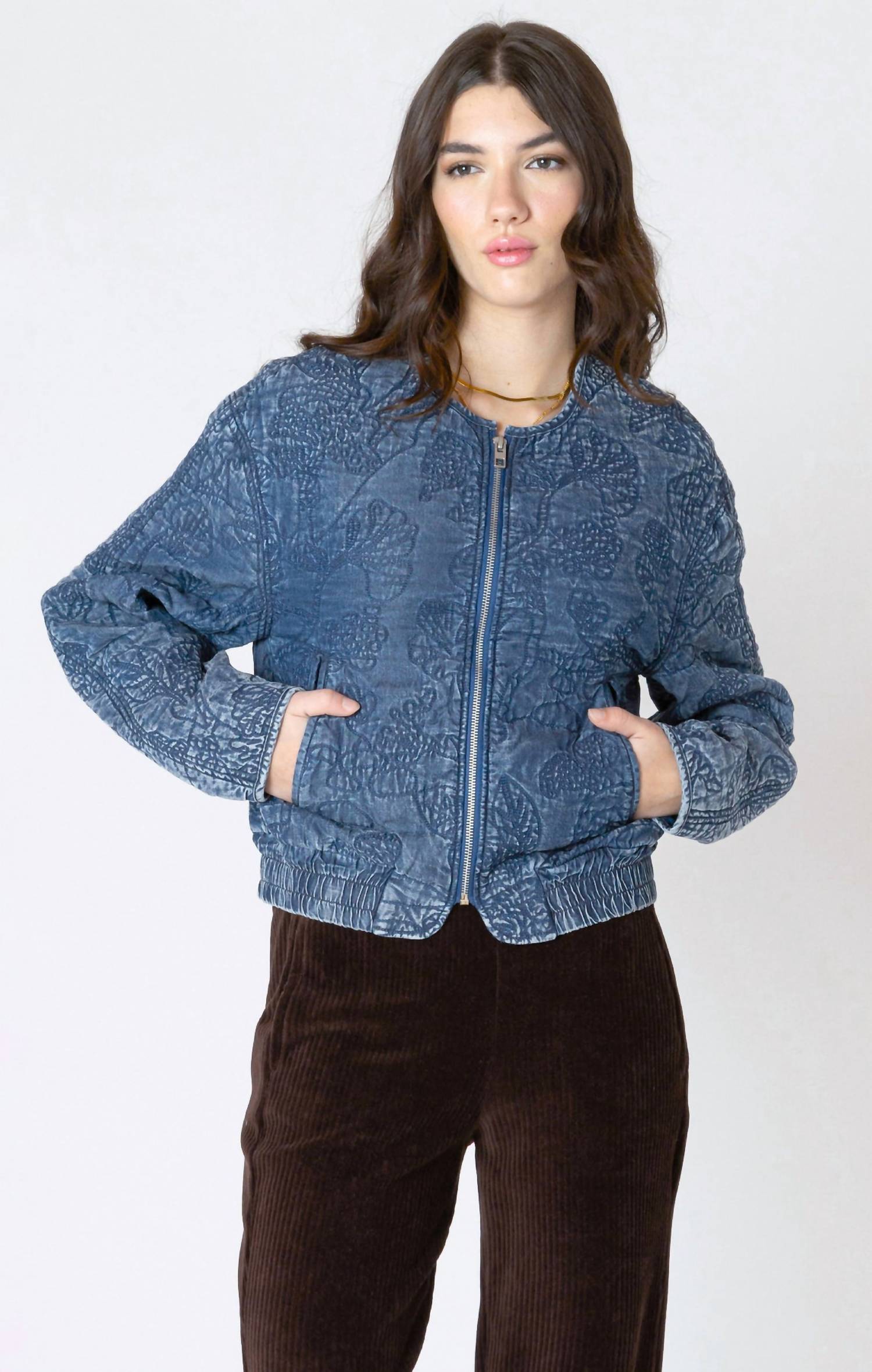 Dex - Quilted Bomber Jacket
