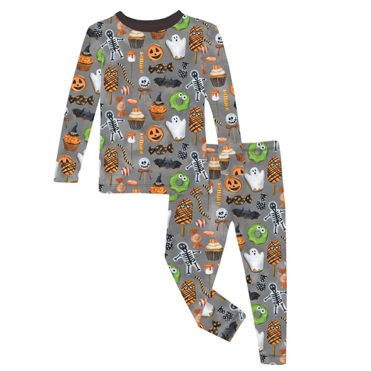 Kickee - Boy's Long Sleeve Pajama Set