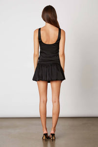 Cotton Candy La - Lana Satin Bow Cut Out Cami Top