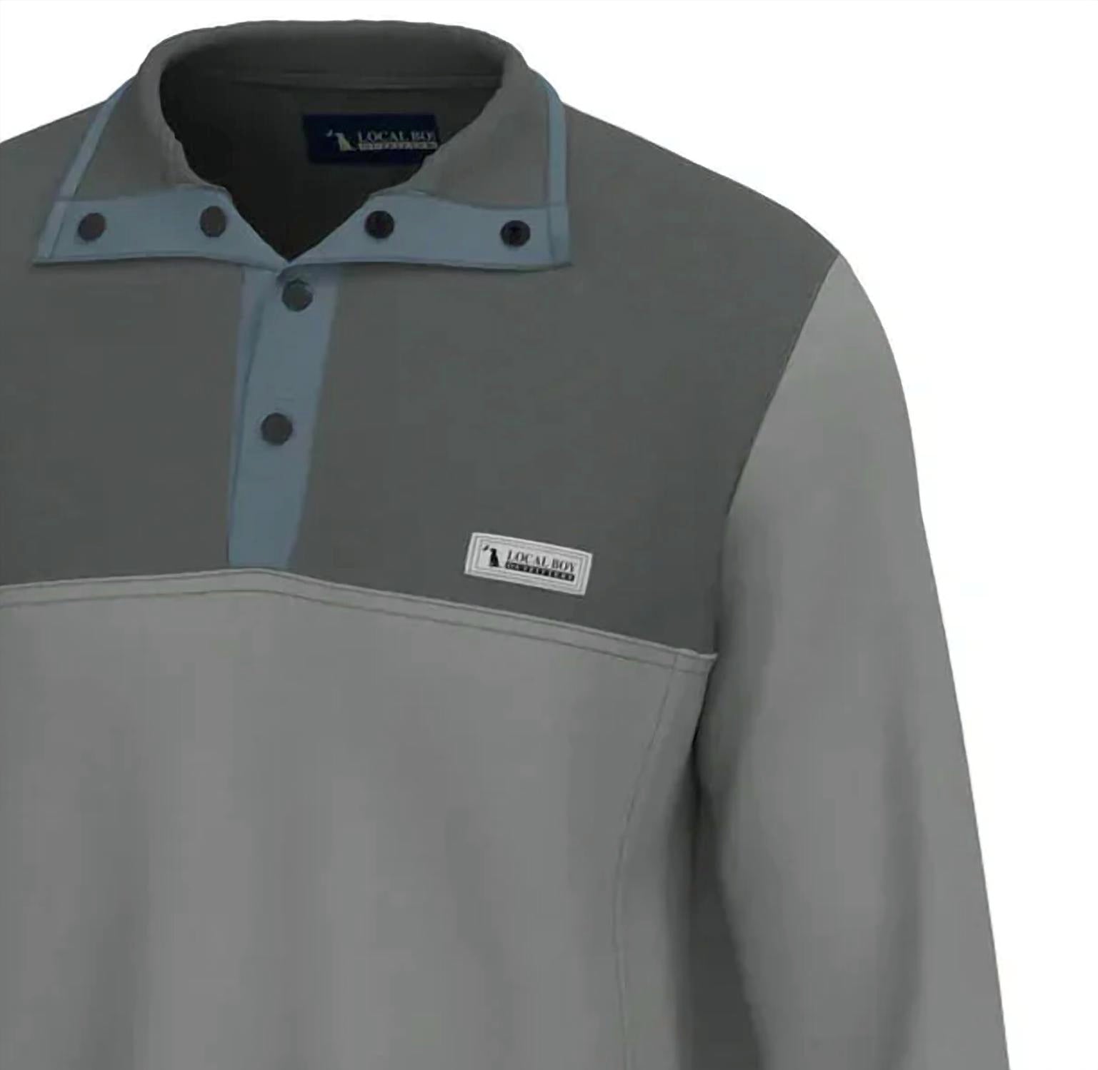 Local Boy Outfitters - Men's Quarter Snap Pullover