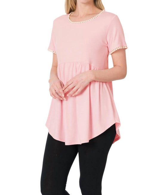 Zenana - Babydoll Top