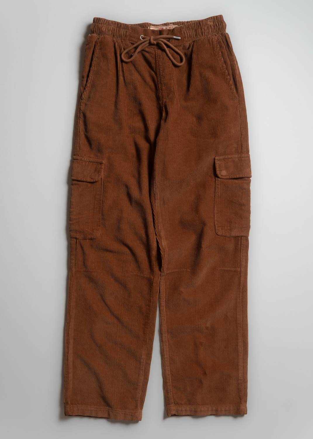 Iron & Resin Men's Wilson Corduroy Pants in rust - men's pants
