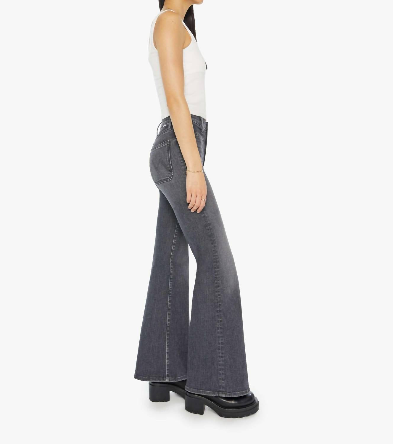 Mother - Patch Pocket Twister Sneak Jeans