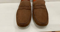 Martin Dingman - Men's Bermuda Water Repellent Nubuck Penny Loafer