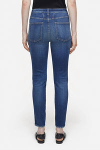 CLOSED Skinny Pusher Jeans in dark blue - women's jeans - detail view