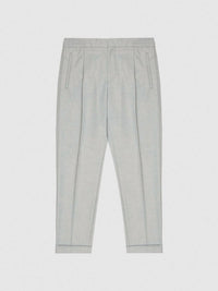 Reiss - Brighton Pleat Front Cuffed Trousers Slacks Pants