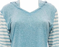 Felina - Summer Vacation Tunic With Hoodie & Open Back