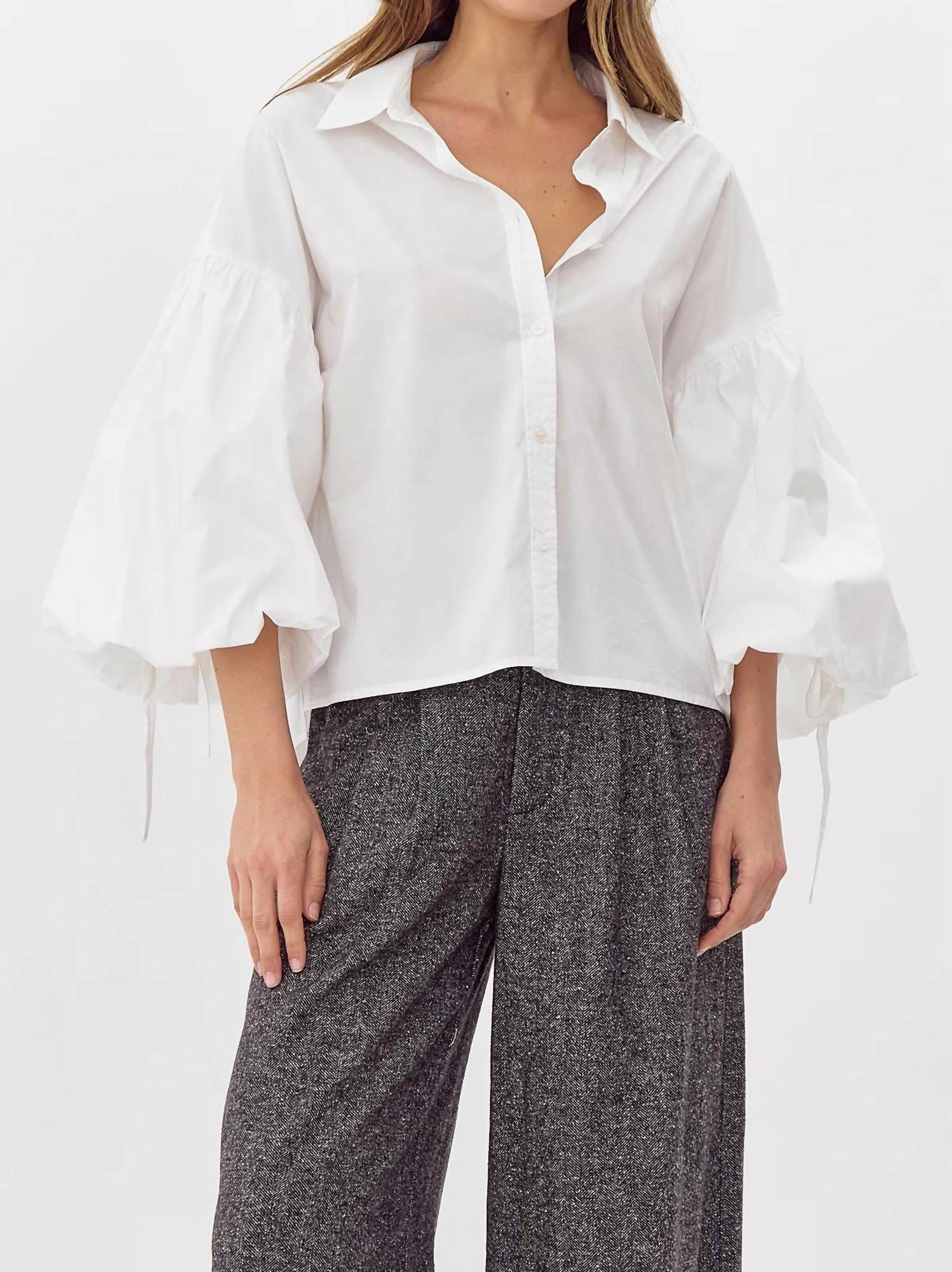 Greylin - Brianna Baloon Sleeve Shirt