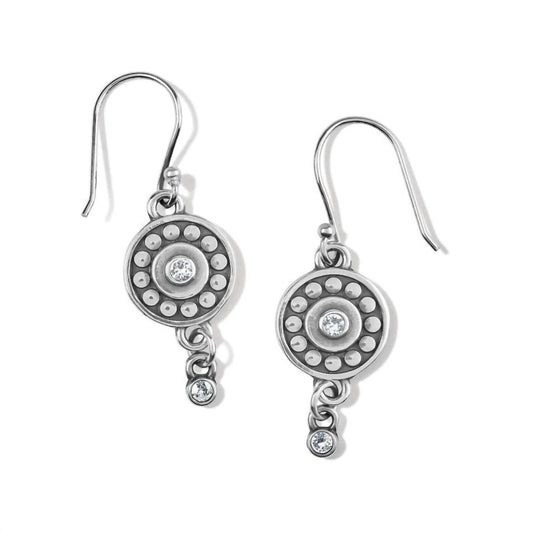 Brighton - Women's Dot Medali Reversible French Wire Earrings