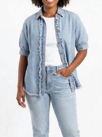 Sewn And Seen - Throwback Denim Top
