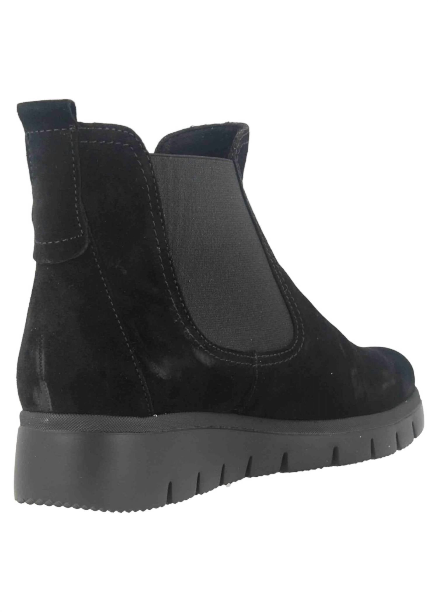 GABOR Women's Suede Ankle Boot in black dreamvelour - women's shoe - view 5