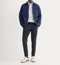 Everlane Performance Traveler Chino Pants in deep navy - men's pants - alternate view