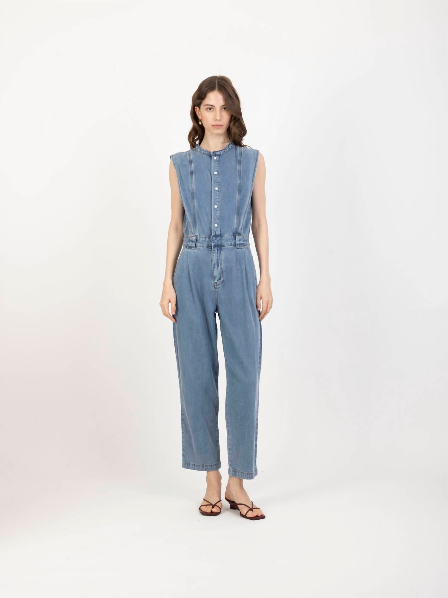 Suncoo - Tia Denim Jumpsuit
