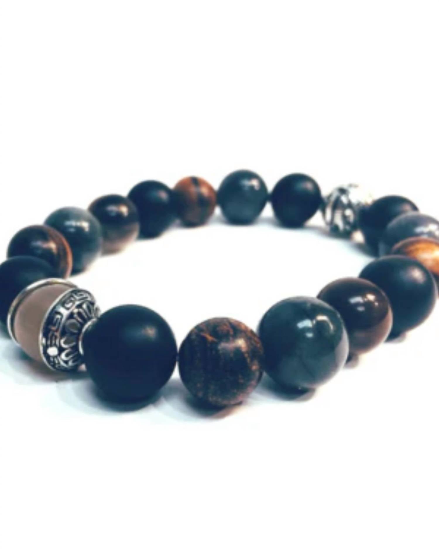 Jacqueline Kent - Women's Natural Stone Horn Of Yak Bracelet
