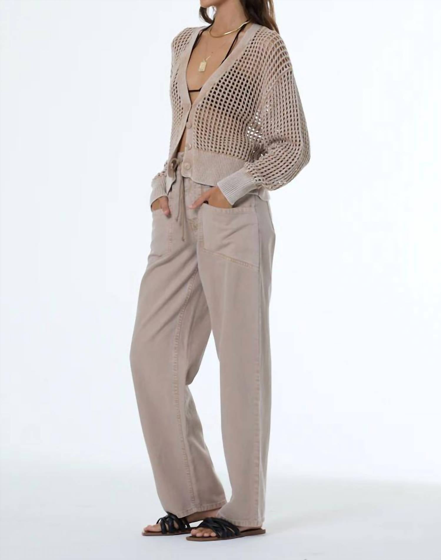 Young Fabulous & Broke - Bradshaw Crochet Cardigan