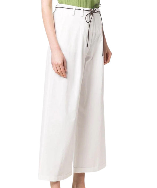 WIDE PLEAT TROUSERS