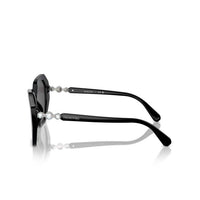 Swarovski - Women's Oval With Crystal Embellish Sunglasses