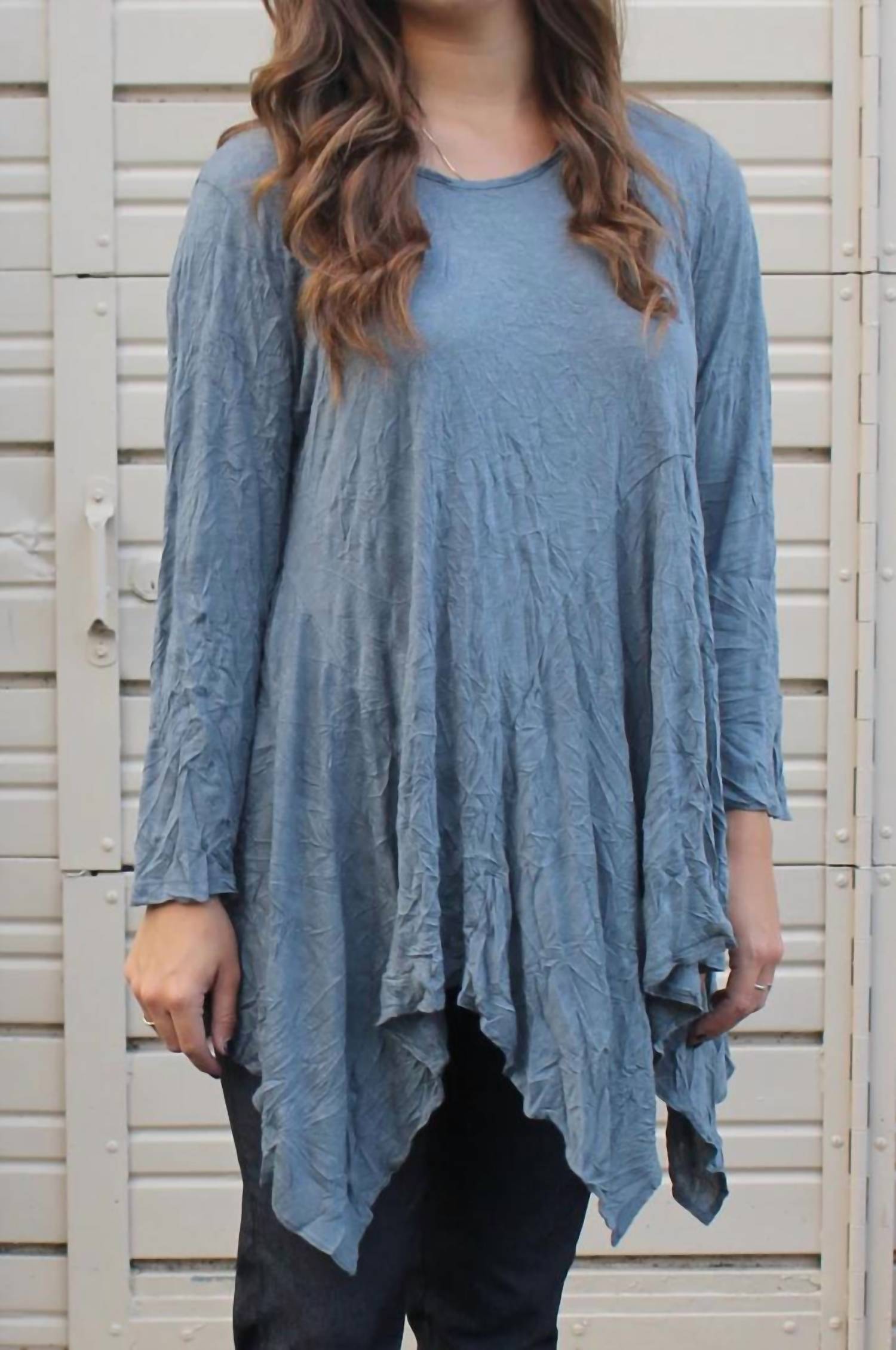 Comfy Usa - Dee Crinkle Top