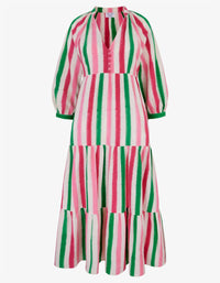 Pink City Prints - Manila Midi Dress