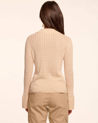 Ramy Brook - Cathy Pointelle Silk Cashmere Cardigan Sweater