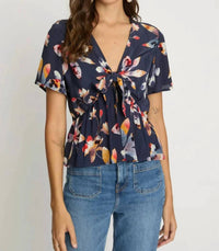 Caballero - Zinnia Floral Top