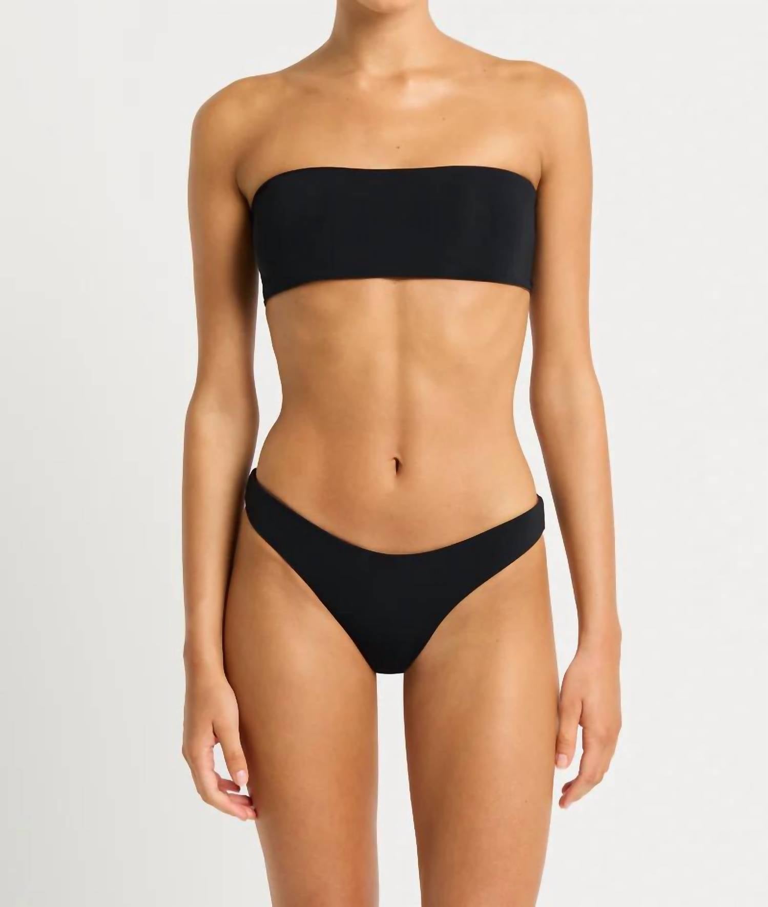 Bond-Eye - Ida Tie Back Bandeau Bikini Top