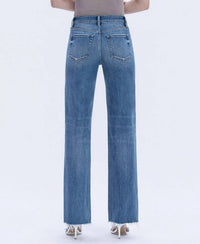 Flying Monkey - Cape May Hem Slim Wide Jeans